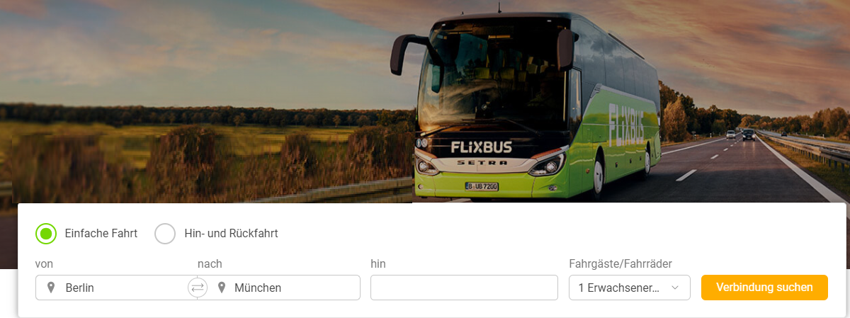 FlixBus 3 Euro Gutschein