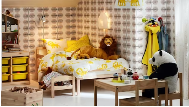 Neue Ideen für kleines Kinderzimmer Einrichten bei Ikea - gestalten Sie ein Trauraum