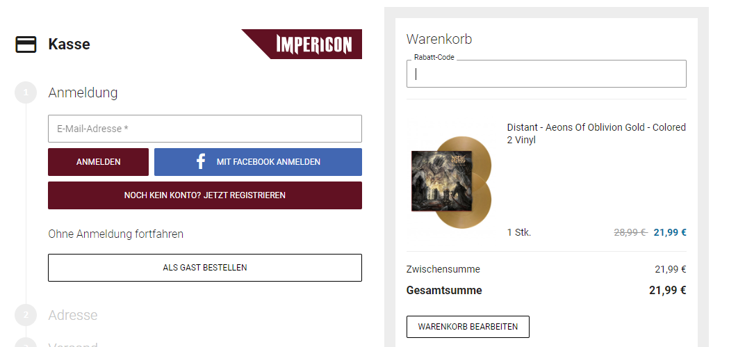 Impericon Versandkostenfrei