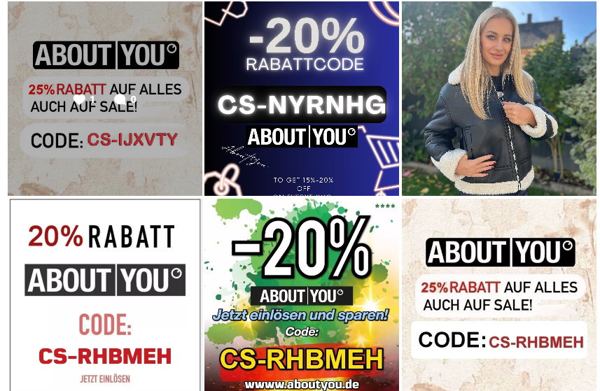 About You Rabattcode Influencer